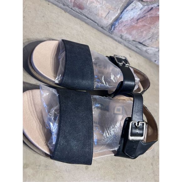 Dr Scholl’s Karma Black Buckled Open Toe Sandals Women’s Size 10 - Picture 8 of 12